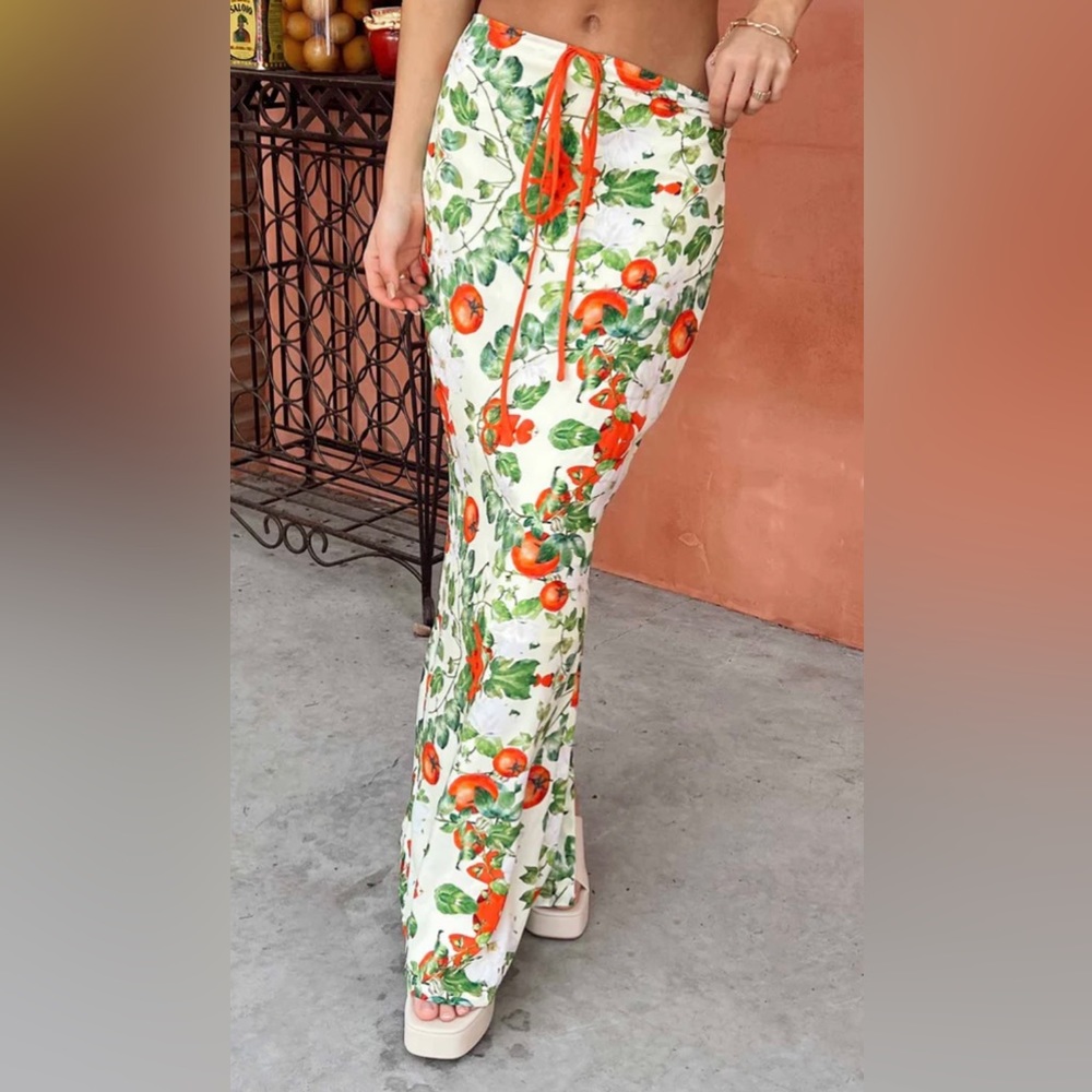 SOLDPrincess Polly vineyard maxi skirt